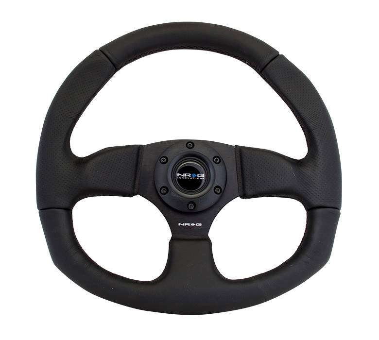 NRG Innovations RST-009 Flat Bottom Steering Wheel (320mm)