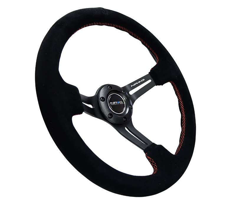 NRG Innovations RST-018 Wood Deep Dish Steering Wheel (350mm)