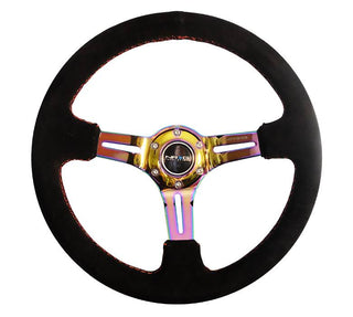 NRG Innovations RST-018 Wood Deep Dish Steering Wheel (350mm)