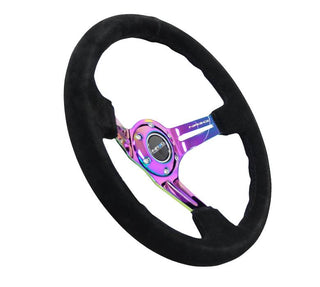 NRG Innovations RST-018 Wood Deep Dish Steering Wheel (350mm)