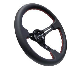 NRG Innovations RST-018 Wood Deep Dish Steering Wheel (350mm)