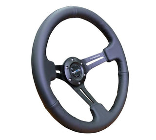 NRG Innovations RST-018 Wood Deep Dish Steering Wheel (350mm)