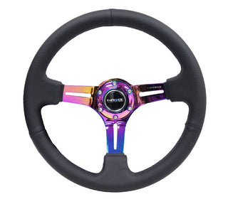 NRG Innovations RST-018 Wood Deep Dish Steering Wheel (350mm)