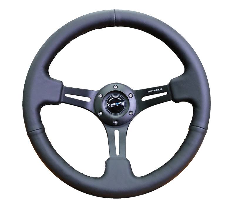 NRG Innovations RST-018 Wood Deep Dish Steering Wheel (350mm)