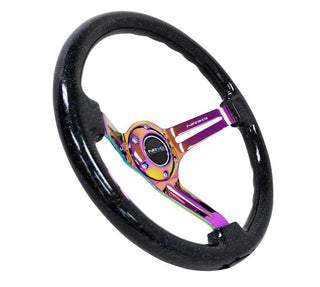 NRG Innovations RST-018 Wood Deep Dish Steering Wheel (350mm)