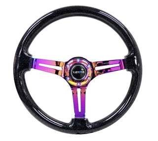 NRG Innovations RST-018 Wood Deep Dish Steering Wheel (350mm)