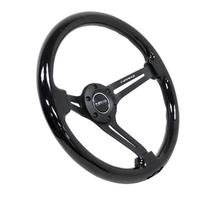 NRG Innovations RST-018 Wood Deep Dish Steering Wheel (350mm)