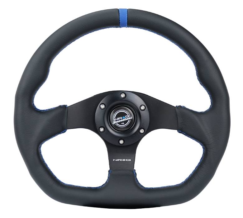 NRG Innovations RST-024 Flat Bottom Steering Wheel (320mm)
