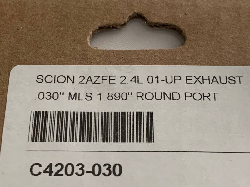 Cometic 2AZFE MLS Exhaust Header Gasket: Scion tC 05-10 / xB 08-15 (xB2)