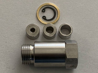 Vibrant CEL Eliminator / O2 Restrictor Fitting (STRAIGHT) w/ Adjustable Jet Inserts