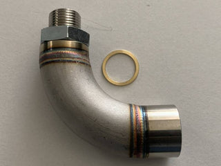 Vibrant CEL Eliminator / O2 Restrictor Fitting (90-DEGREE) W/ Adjustable Jet Inserts