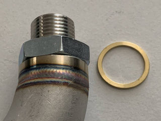 Vibrant CEL Eliminator / O2 Restrictor Fitting (90-DEGREE) W/ Adjustable Jet Inserts