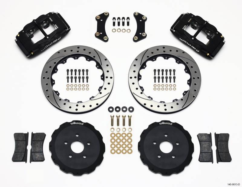 Wilwood 4-Piston Caliper Front Big Brake Kit: Scion tC 2005 - 2010