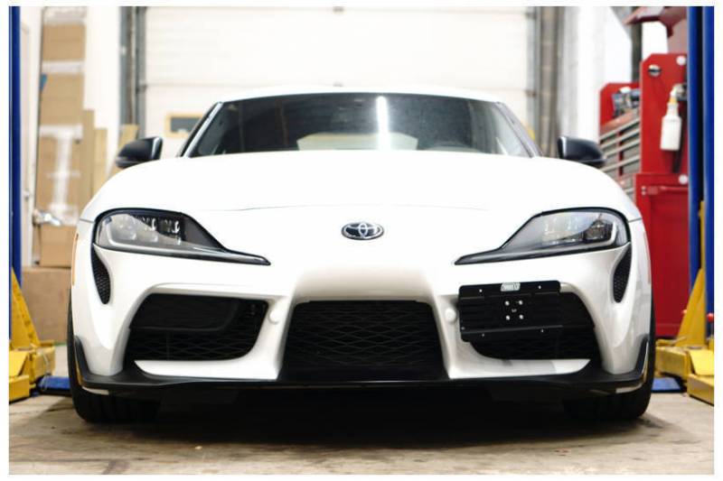 TurboXs Toyota Supra License Plate Relocation Kit: Toyota Supra  (All Models) 2020-2024