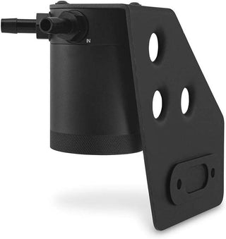 Mishimoto Baffled Oil Catch Can Kit - Black: Toyota Supra GR 3.0L 2020-2024