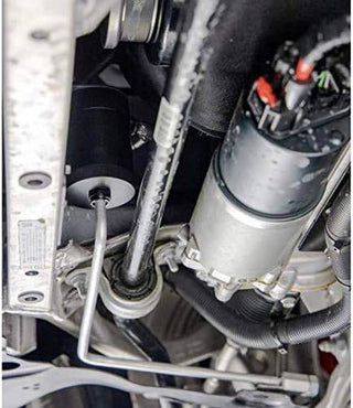 Mishimoto Baffled Oil Catch Can Kit - Black: Toyota Supra GR 3.0L 2020-2024