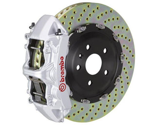 Brembo GT Series 2-Piece Drilled Rotors Front Big Brake Kit: 2020 - 2024 Toyota GR Supra