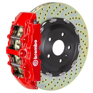 Brembo GT Series 2-Piece Drilled Rotors Front Big Brake Kit: 2020 - 2024 Toyota GR Supra